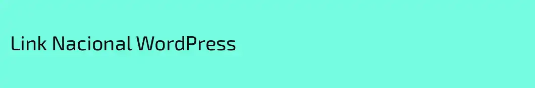 Link Nacional WordPress